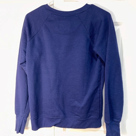 Champion Crewneck in Deep Blue Small (retro, cozy, athletic) - Picture 2 of 5